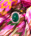 Lace Green Onyx Ring