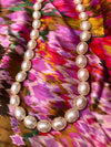 Cloud Pearl & White Diamond 18K Necklace