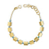 Sequence NE Gold, Blue Turquoise Howlite